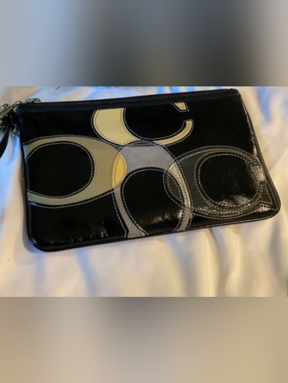 Coach Op Art Large Wristlet - Picture 2 of 9